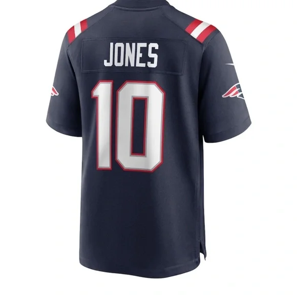 Nike Navy Patriots Mac Jones Jersey